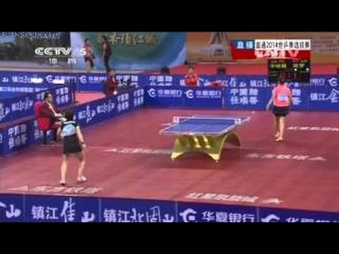 2014 China Trials for WTTTC: LI Xiaoxia Vs CHEN Meng [HD] [Full Match/Chinese]