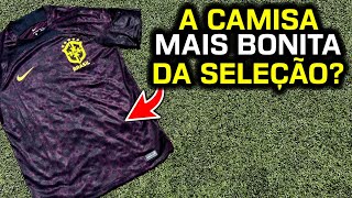 Camisa mais BONITA da Copa do Mundo 🤔 - Analisei a camisa de goleiro Nike Brasil 22/23 Torcedor Pro