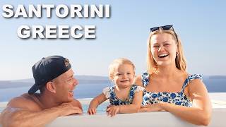 Travel vlog - Traveling to Santorini Greece our Favorite Place on Earth!