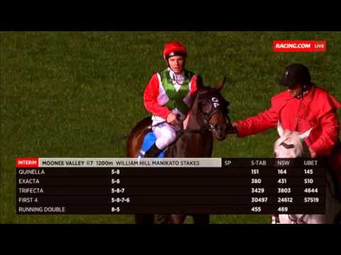 G1 Manikato Stakes  - Post Race Interview