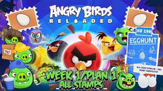Angry Birds Reloaded Egg Hunt Event October 2025 Plan 1 All Stamps