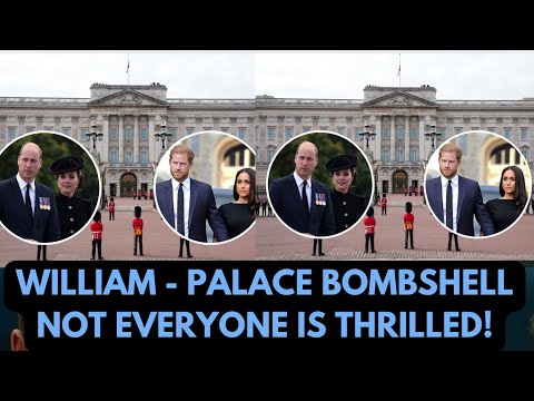 PALACE BOMBSHELL - NOT EVERYONE IS THRILLED WITH THIS! #royal #meghanmarkle #princewilliam