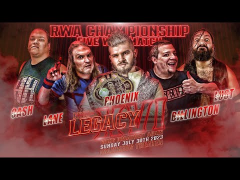 RWA Legacy XVI - RWA Championship - AJP vs Dick Lane vs Tom Billington vs Shay Cash vs Steven Lust