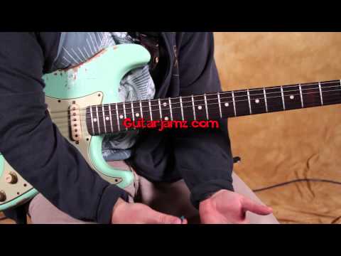 Blues Rock Soloing Lesson - Buddy Guy and SRV inspired Blues Lick - Blues Guitar Lesson - how to