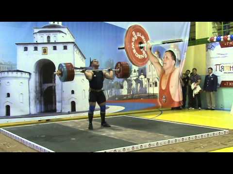 Weightlifting,15/02/ 2014 RUSSIAN CUP Vasiliy Polovnikov (105kg), clean/jerk 223kg