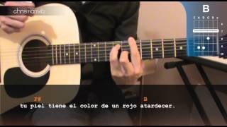 Cómo tocar &quot;Es Por Ti&quot; de Juanes en Guitarra Acústica (HD) Tutorial - Christianvib