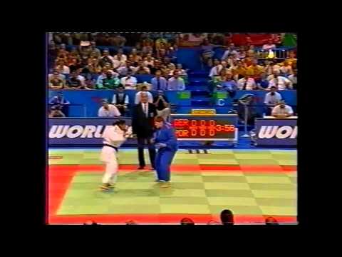 Judo World Champ. Munich 2001 - Bronze Medal (Open) : Rodrigues (POR) vs Gerber (GER)
