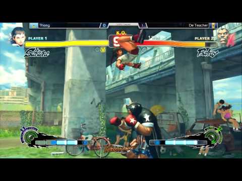 USF4: Thong [Ken] vs Mr.Glass & De Teacher FT5