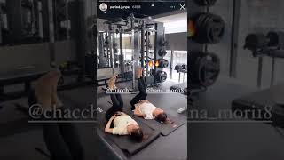 元準ミス青学 女優 新田さちか トレーニング動画 #shorts