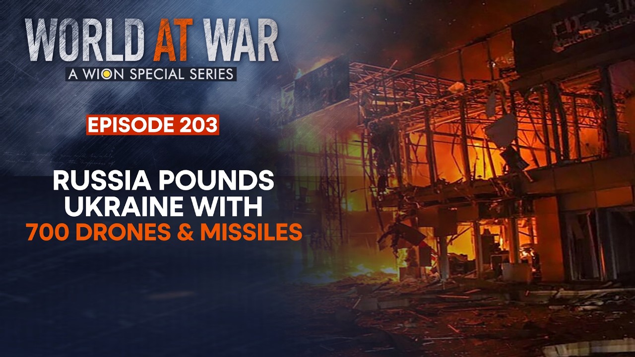 Russia Launches It's Deadliest Aerial Attack In Months | WION World At War