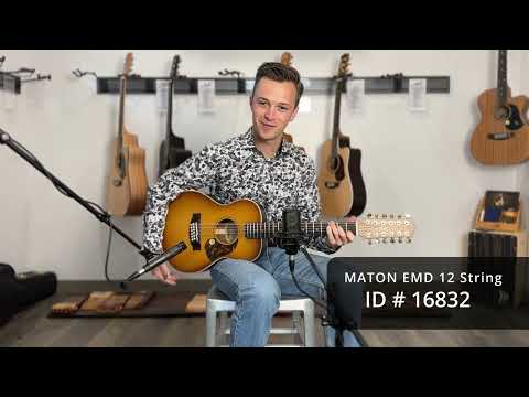 Maton Guitars EMD12 Diesel Mini 12 String- 16832 image 8