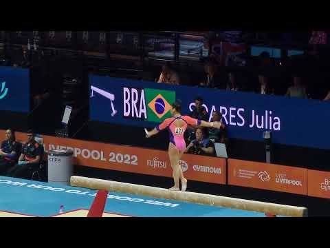 Julia Soares - Beam - Qualifications - 2022 Worlds Championships