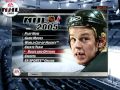 NHL 2005 - Main menu 