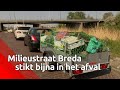 Breda roept inwoners op om afval langer thuis te houden, want milieustraat stikt