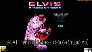 Elvis Presley - Just A Little Bit (Undubbed Rough Studio Mix) (New 2021 Mix, RM Version) [32bit] HQ