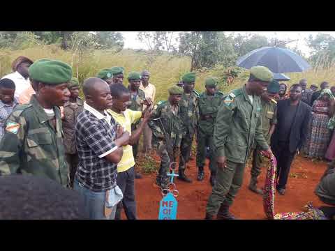 Enterrement de 1Sgt KABANGE MARQUIS à Mwadingusha