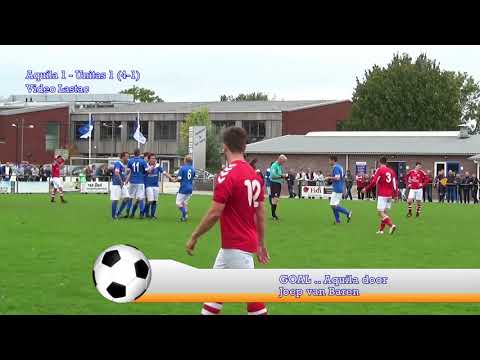 Zondag 2017-10-01 Aquila 1 - Unitas 1 (uitslag 5-1)