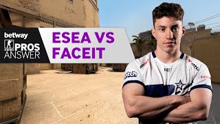 CS:GO Pros Answer: ESEA or FACEIT