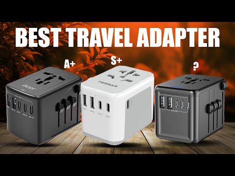 Top 5 Best Universal Travel Adapter 2025.[Don't buy one before watch this video]