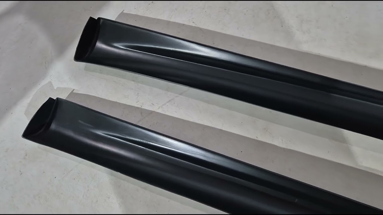 Боковые Пороги DPT (грунтованные под покраску) Video 1