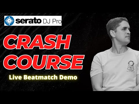 Serato DJ Pro Beginner's Crash Course (Free Beatmatch Lesson)