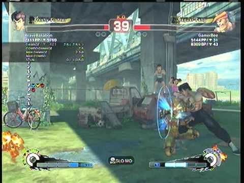 SSF4AE: Fei-long (BraveBakabon) vs. Adon (Gamerbee)  SD