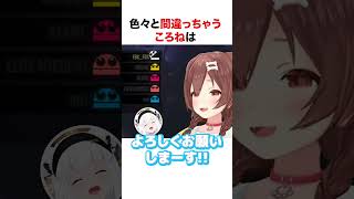 色々と間違っちゃうころね【ホロライブ】#shorts