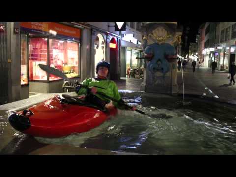 Eskimotieren in der Marktgasse in Winterthur