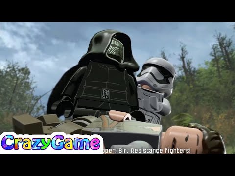 #Lego Star Wars The Force Awakens 100% Guide #7 Battle of Takodana (All Minikits, Red Brick)