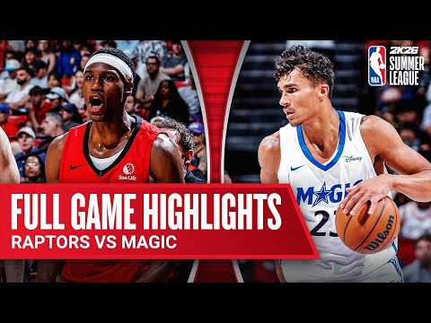 RAPTORS vs MAGIC | NBA SUMMER LEAGUE | FULL GAME HIGHLIGHTS | July 13, 2025