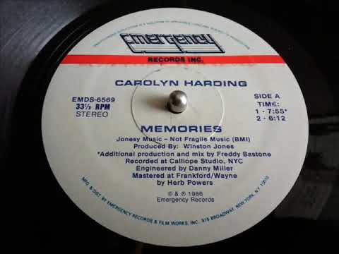 CAROLYN HARDING- MEMORIES  [A1]