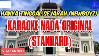 Download lagu HANYA TINGGAL SEJARAH - NEWBOYZ NADA STANDARD KARAOKE NADA RINGAN mp3