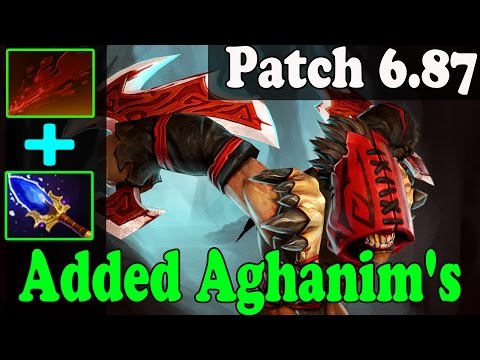 Dota 2 - Patch: 6.87 - Added Aghanim's to Bloodseeker Ult Changes