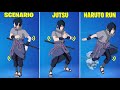 Fortnite Sasuke Uchiha Skin With Best Dances & Emotes!