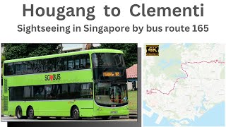Bus route 165 - a perfect sightseeing trip in  Singapore