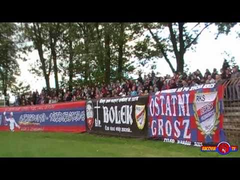 Raków Częstochowa 4:1 Ostrovia 1909 Ostrów Wielkopolski - 28.09.2013r.- Doping kibiców!