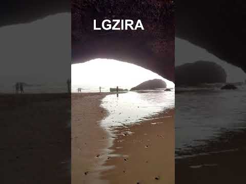 LGZIRA PLAGE   - قوس شاطئ الكزيرة - شاطىء الجزيرة #walid #travel #اكسبلور #nature #widad