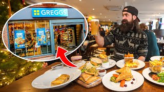 I ATE ALMOST THE FULL MENU AT THE GREGGS GOURMET PUB