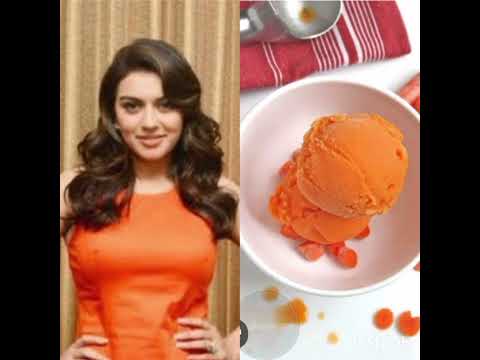 Hansika vs ice cream 🥰🥰🥰