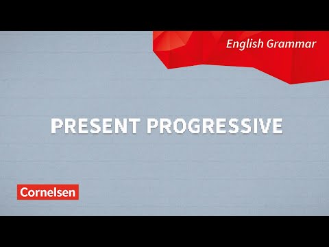 Present progressive