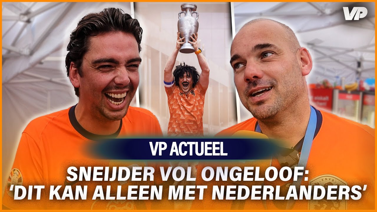 Thumbnail for article: Sneijder diep onder de indruk: 'Niet normaal, dit kan alleen met Nederlanders'