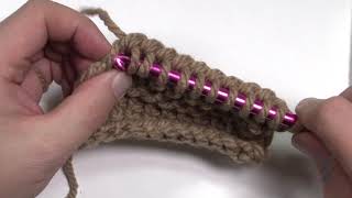 Tunisian Modified Simple Stitch - Mtss | BEGINNER | The Crochet Crowd