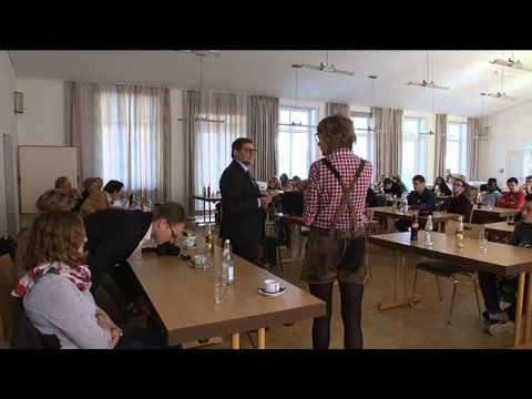 Empfang der deutsch-französischen Schüler in der Berufsschule 2 Landshut, 23.4.2015