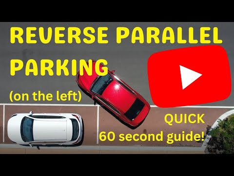 Park a car | How to Parallel Park | Learn in less than ONE minute!