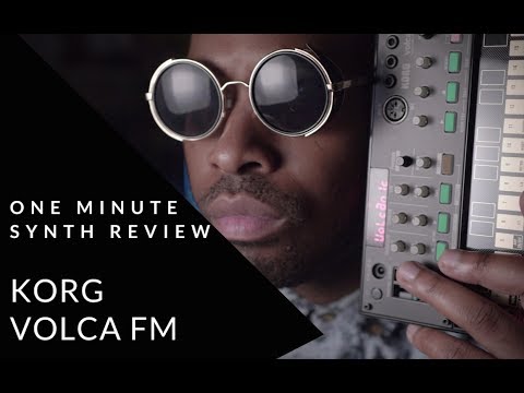 ONE MINUTE SYNTH REVIEW!!! Ep. 12 KORG Volca FM