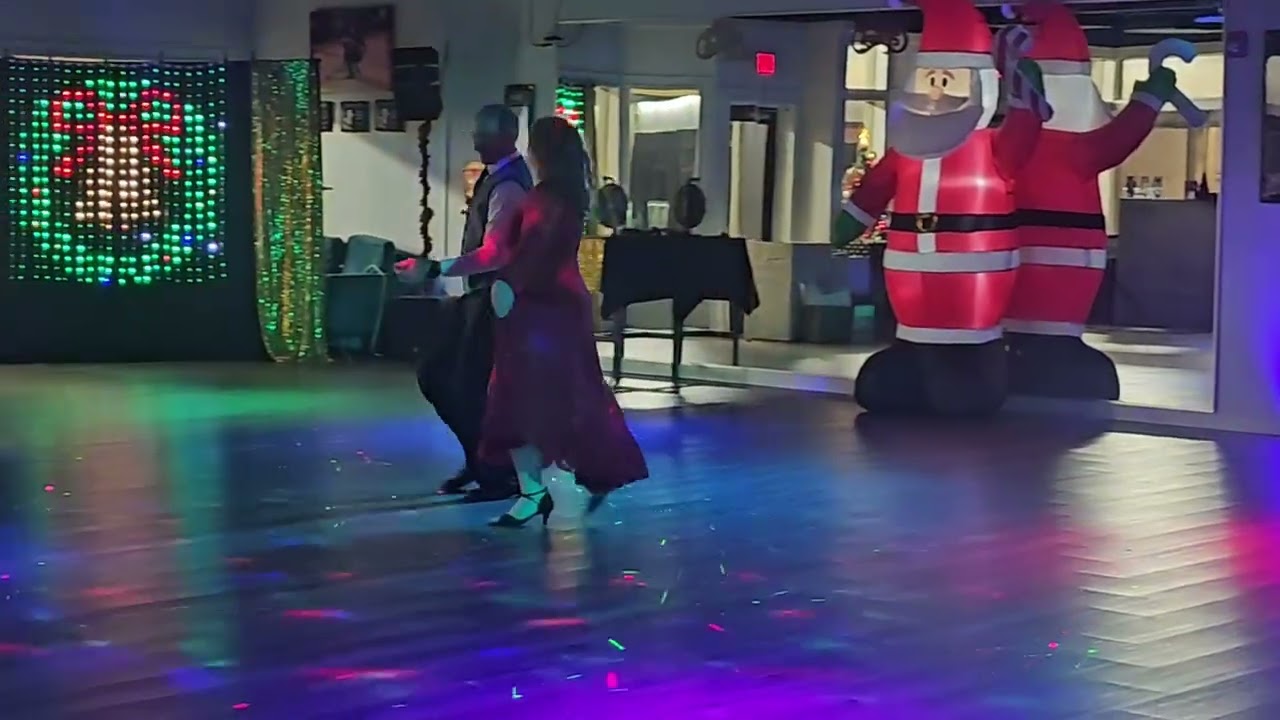 V.Waltz Show by Ken & Tricia at our Christmas Party 2025 🎄🎁