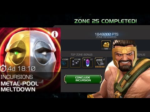 *New* Metal-Pool Meltdown Incursion | Zone 25 Run | Hercules Madness