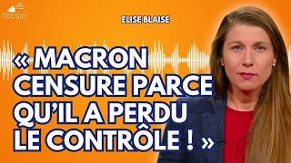 Censorship, Baud/Moreau, Macron: Elise Blaise more liberated than ever!