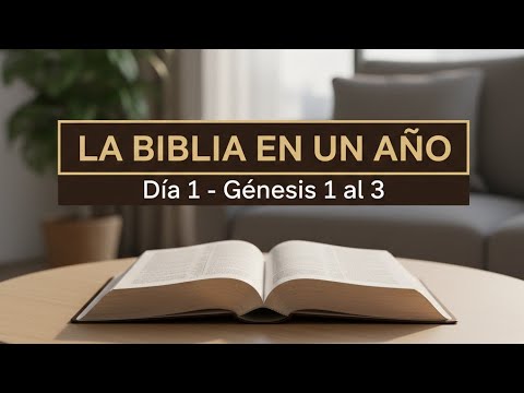 ✅ THE BIBLE IN ONE YEAR - January 1, 2026 (DAY 1 - GENESIS 1 to 3)
