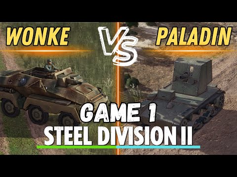 WHAT are these DIVISION?! SD2 Monthly Tournament on Kostritsa- Steel Division 2